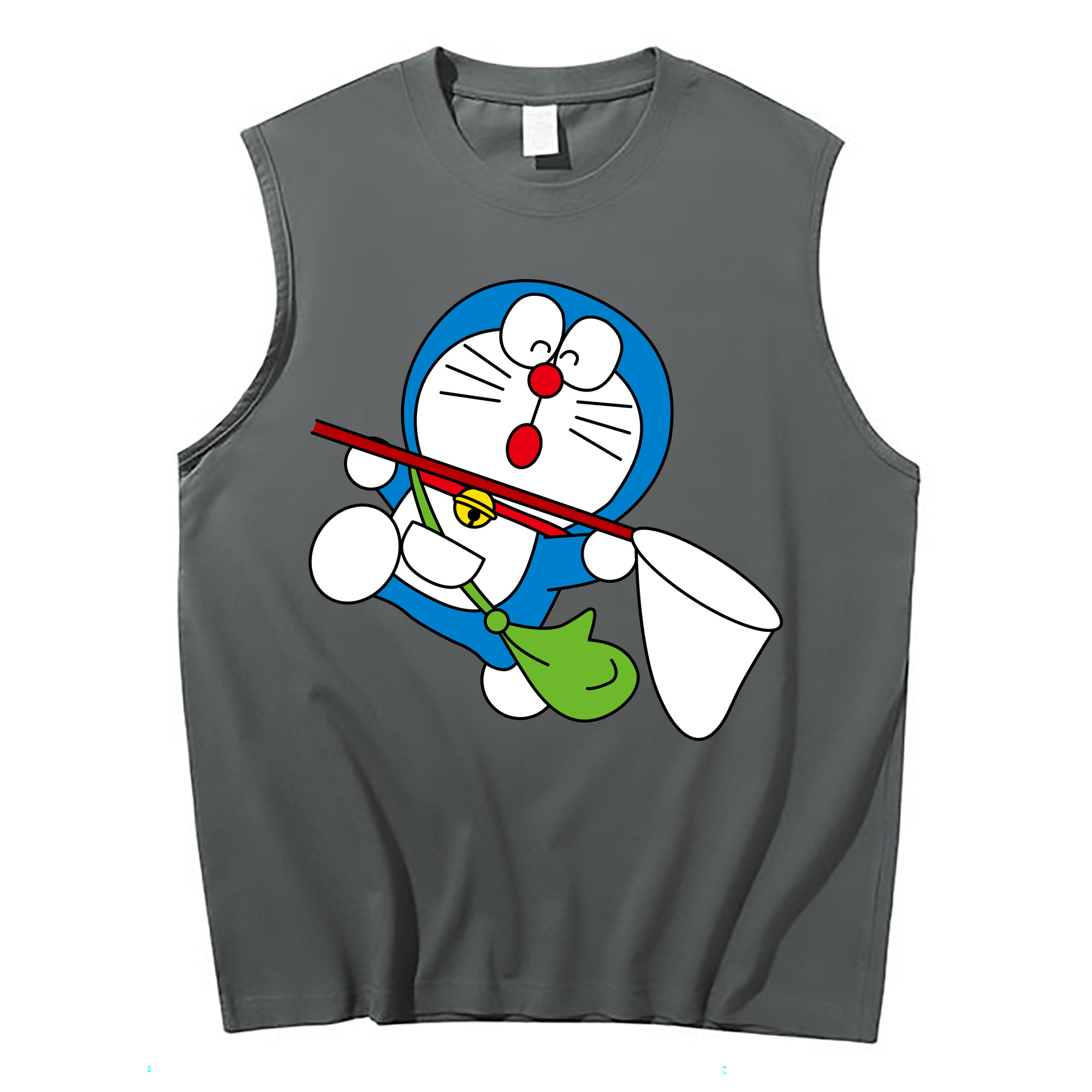 （画像用） ドラえもん Doraemon コットン100％タンクトップ（フロントプリント）